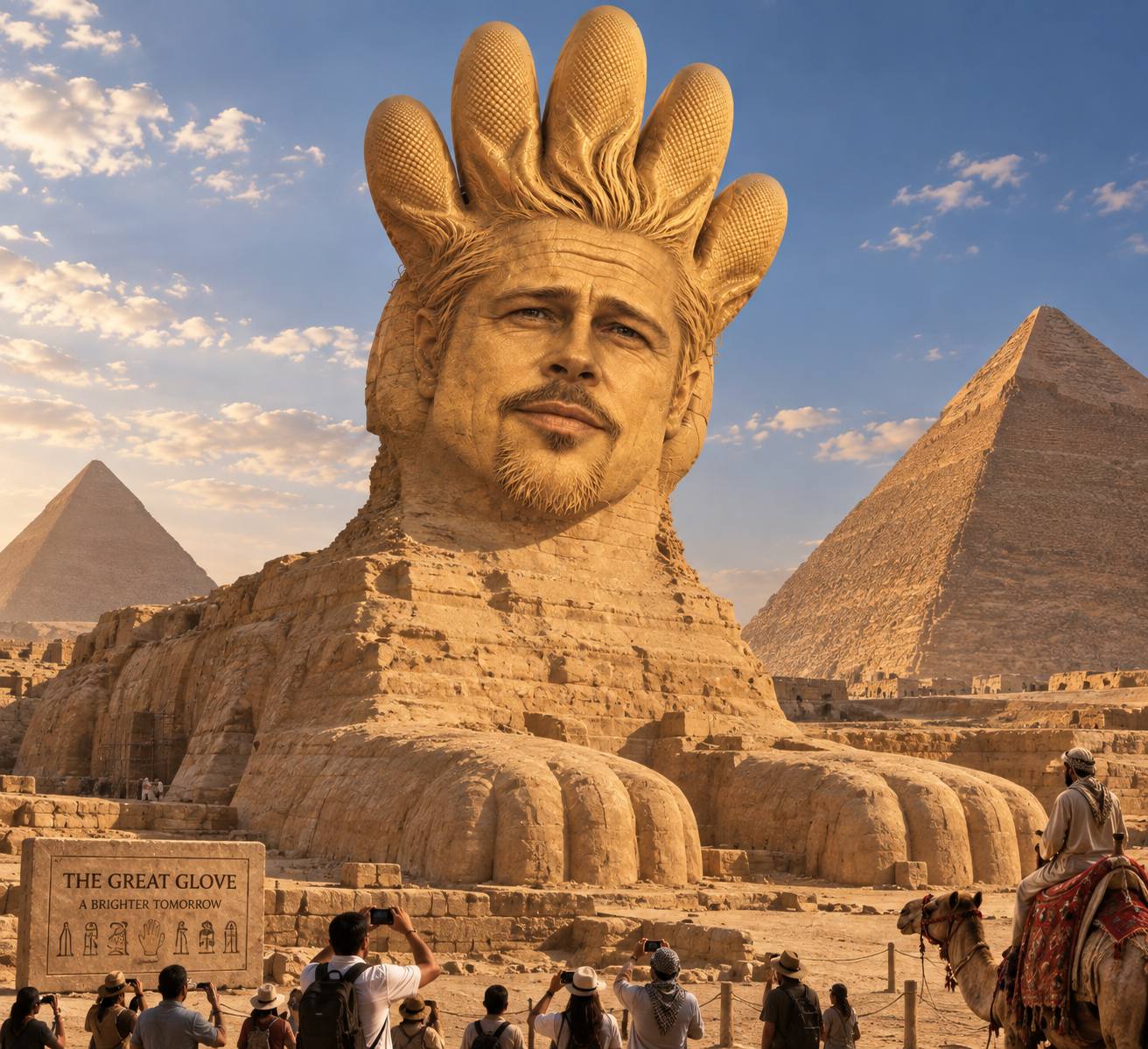 The Great Glove has guarded the desert for 4,000 years